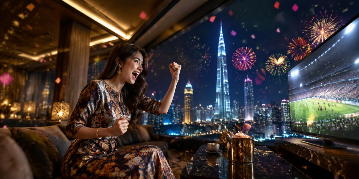 Pengguna VIP menikmati bonus kasino langsung di Kuala Lumpur dengan pakaian batik eksklusif
